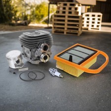 TS410 Service Kit Cylinder Piston, Air Filters, NGK Plug Fits Stihl TS410 TS420