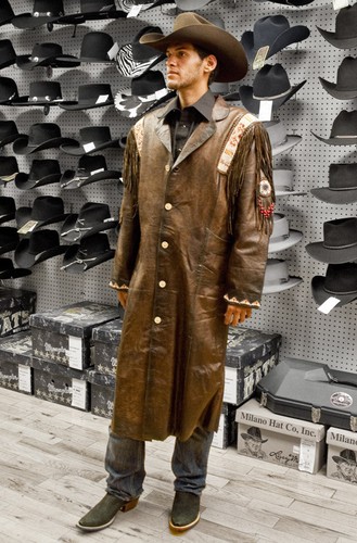 Mens long brown traditional - mens,
