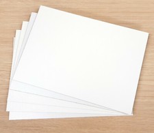 White Faced MDF  for craft, Laser and CNC, white coated mdf