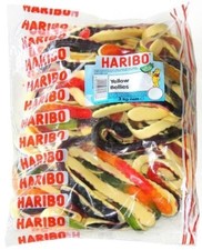 Haribo yellow bellies snakes - bellies,