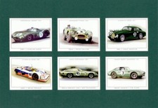 ASTON MARTIN COMPETITION CARS Collectors Cards - DB2 DB3S DBR1 DB4GT DP214  AMR1