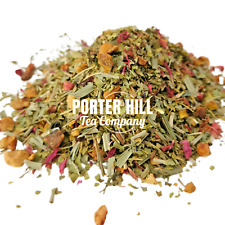 Sweet RASPBERRY LEMON VERBENA Loose Leaf Herbal Tea | Porter Hill Tea Company