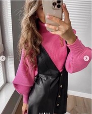 NEW ZARA HIGH NECK KNIT