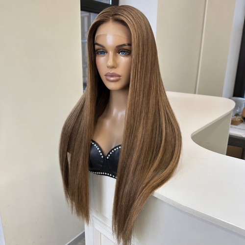 Brown mix blonde long - mix,