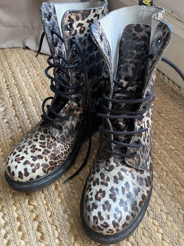 Martens 1490 leopard - martens, print