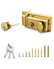 Night Latch Deadbolt Rim Lock