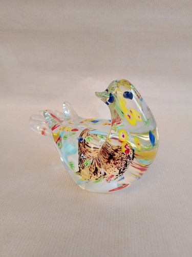 Vintage art glass millifiori - art,