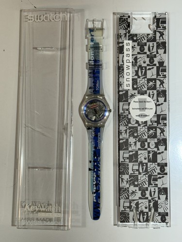 Swatch skeleton clear - 💀, ski
