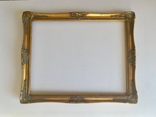 Vintage Gold Gilt Swept Wooden Picture Frame