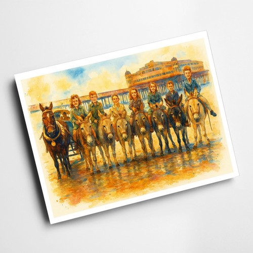 Print the donkeys - print,