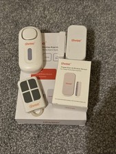 Tiiwee Home Alarm System Kit With Remote Control And Two Door & Window Sensors