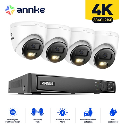 Annke colorvu two way audio - two-way,