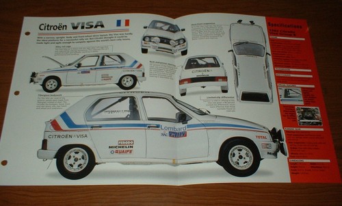 1982 citroen visa chrono - chrono, group