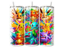 Cartoon Pokémon Designed 20oz