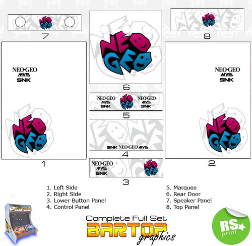 Neo geo bartop full - neo, full/half