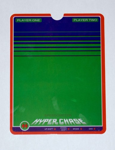 Vectrex hyperchase overlay - vectrex,