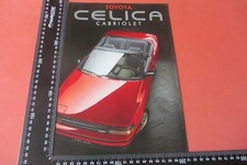 AUTOMOBILE - BROCHURE - TOYOTA CELICA CABRIOLET - GERMAN-FRENCH-ITALIAN-