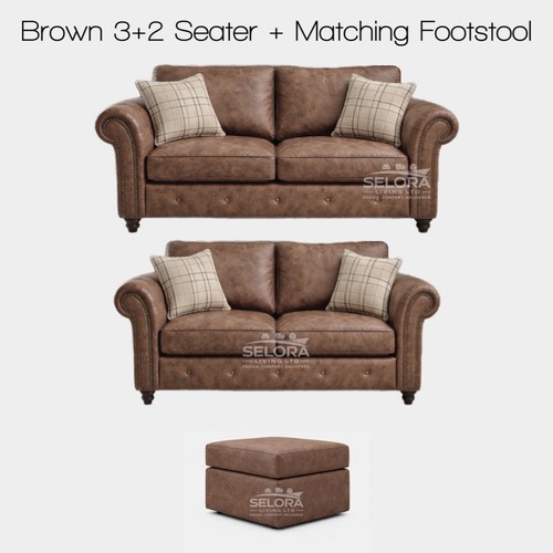 Oakley sofa set faux suede - faux,