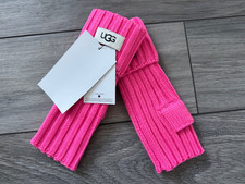 UGG RIBBED FINGERLESS GLOVES