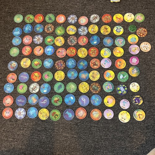 Lot 100x pokémon tazos - pokémon,