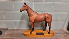 Beswick Large Horse On Plynth ARKLE champion Connoisseur Model See Pics Info
