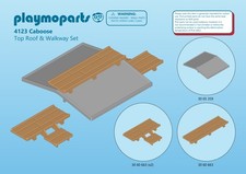 Playmobil Train Roof & Walkway