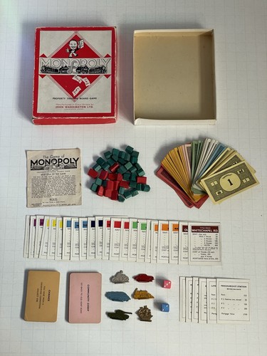 1940s vintage monopoly - 1940s,