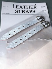 Leather Saddle Bag Straps