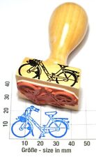 Velosolex Moped Classic as stamp with Wooden Handle