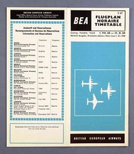 BEA BRITISH EUROPEAN AIRWAYS