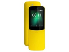 BRAND NEW NOKIA 8110 4G - YELLOW - UNLOCKED - WIFI - 2MP CAM - FM RADIO