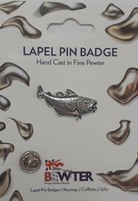 COD Fish Fishing Lapel Pin