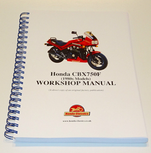 Honda cbx750f 1980s factory - cbx750f,