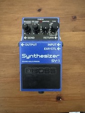 Boss SY-1 Synthesizer Guitar