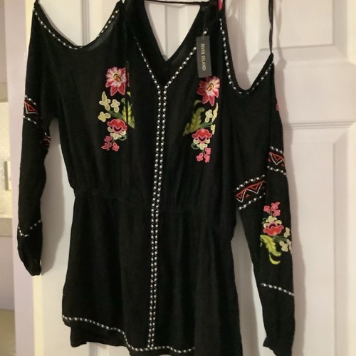 River island black floral - river,
