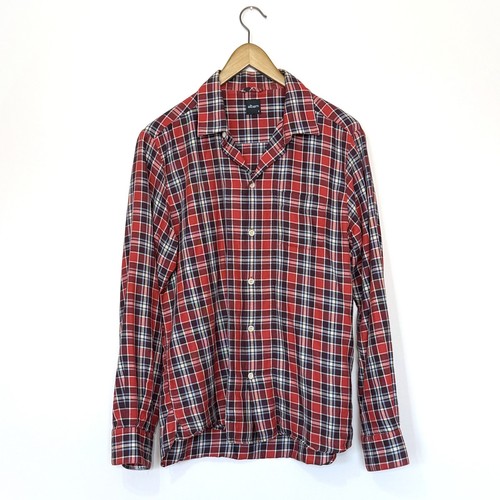 Albam mens long sleeve - long, plaid