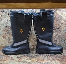 Haix Leather Fire Hunter Boots UK Size 6 Good Condition.