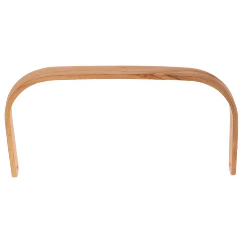 Beige wooden bucket handle - bucket,