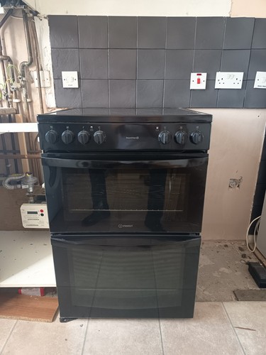 Indesit electric double oven - indesit,