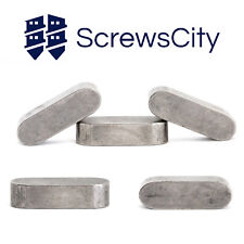 Parallel Keys Round Ends Drive Shaft Steel Type A DIN 6885 Type A Feather Key