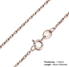 Rose Gold Plated 925 Sterling