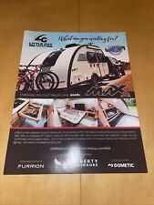 Little Guy Trailers LG MAX Teardrop Camper RV One Page Color Brochure
