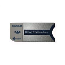 San Disk Memory Stick To Sony Memory Stick Pro Duo Card Adapter MSAC-M2 rrp £18