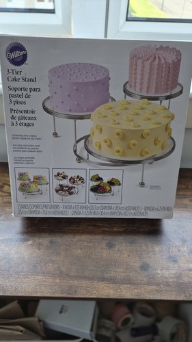 Wilton tier cake stand - 3-tier,