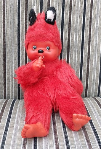 Monchichi devil doll - monchichi,