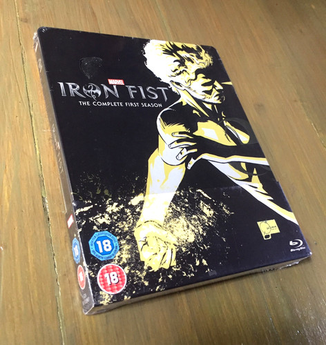 Iron fist season blu ray - iron,