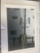 Antonio Nodar 19 x 13 inch Signed Trendy Banksy Message Print