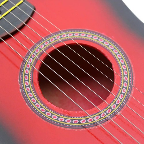 Wooden children guitar - children,