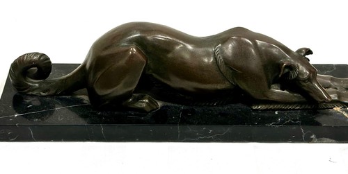 Carvin greyhound dog bronze - greyhound,