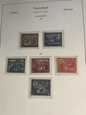 Old German Stamps Allied